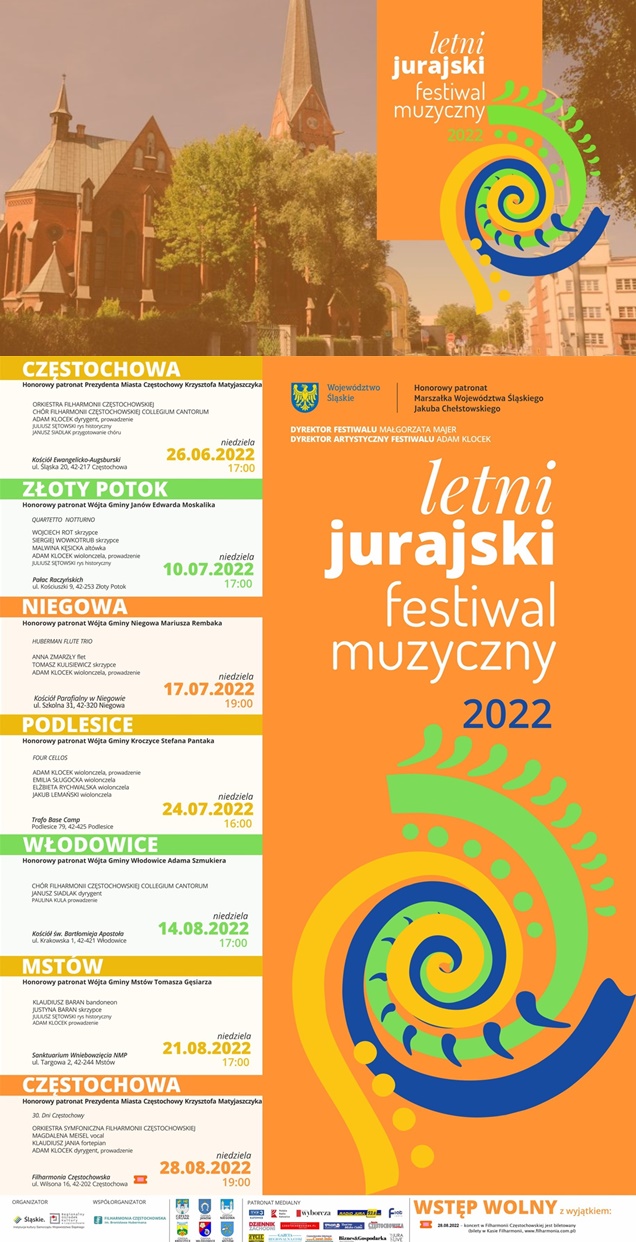 Letni Jurajski Festiwal Muzyczny 2022