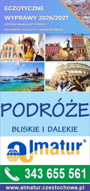 Biuro Podróży i Turystyki Almatur Częstochowa Egzotyczne Wyprawy 2026/2027